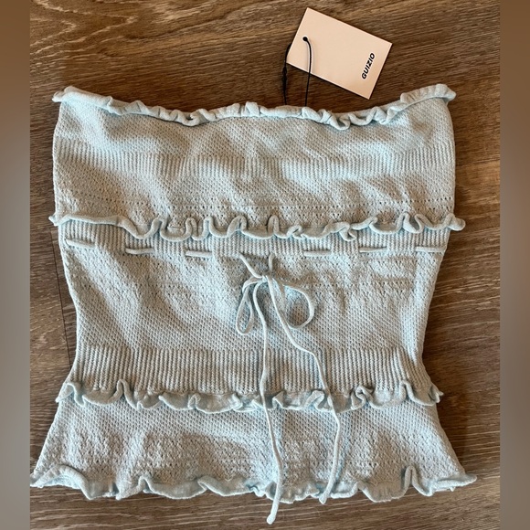 NWT Danielle Guizio Tube Top size S - Picture 4 of 6